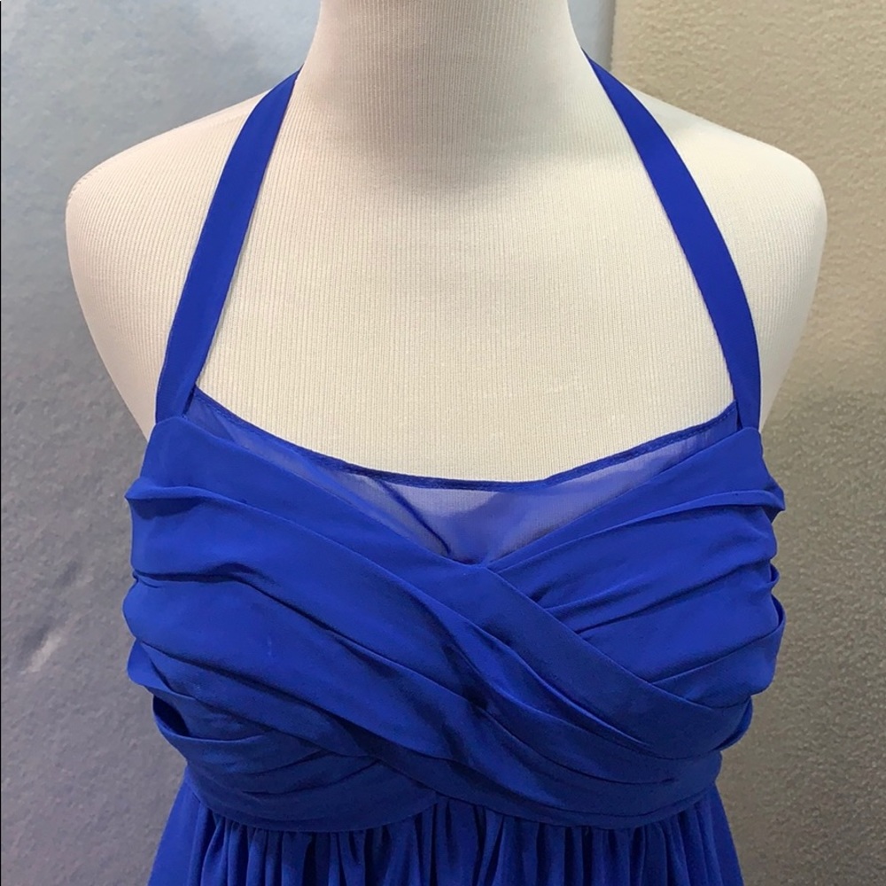 Royal Blue Formal Dress - Bill Levkoff - Picture 2 of 14